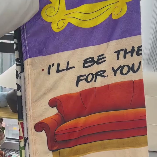 Friends Inspired Collage Blanket – video 7